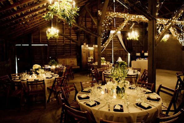 Barn Wedding Reception Decoration Ideas