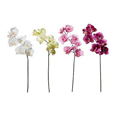 silk wedding flowers orchids