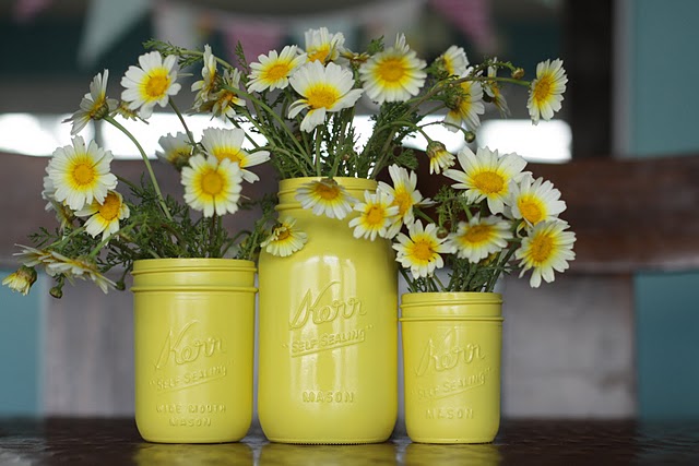 Mason Jar Centerpieces