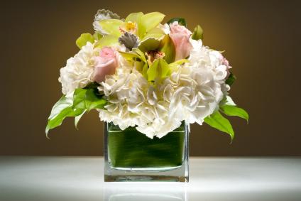 silk wedding flowers