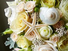 Beach wedding bouquets